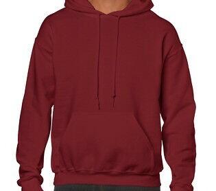 SWEAT CAPUCHE GRENAT